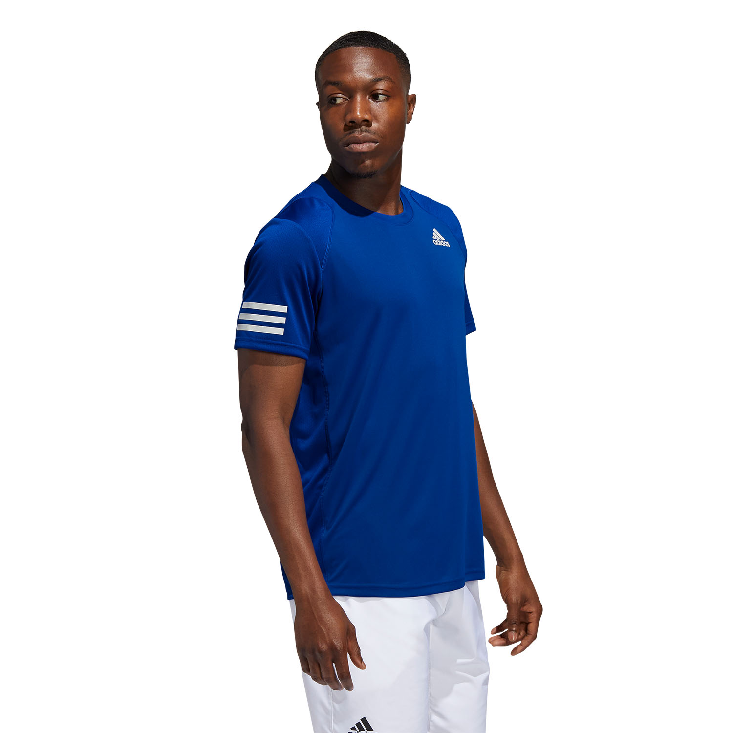 adidas Club 3 Stripes Camiseta Tenis Hombre - Collegiate Royal