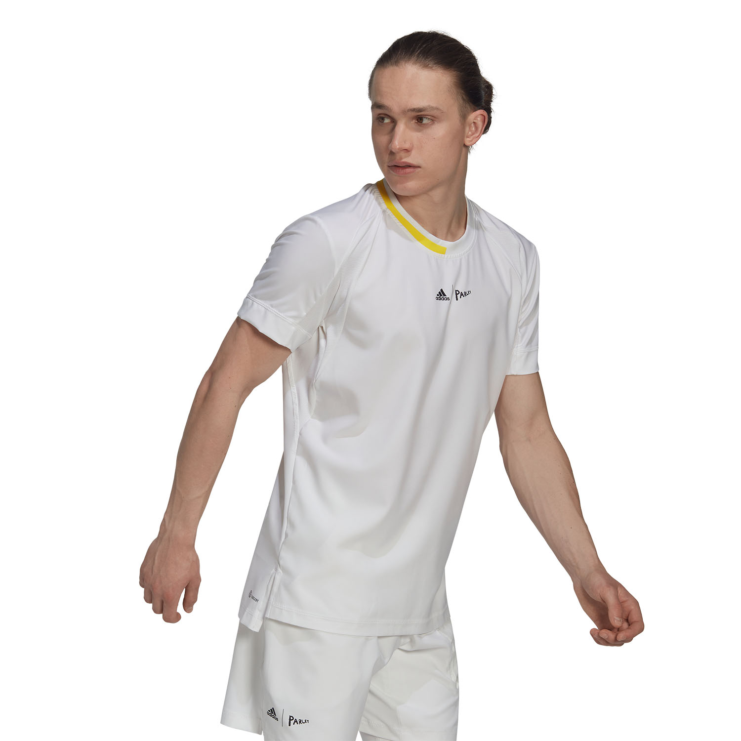 adidas London Woven Camiseta - White/Yellow