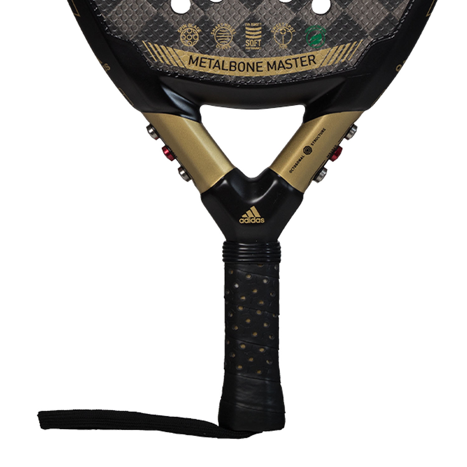 adidas Metalbone Master LTD Padel Racket Black/Grey/Gold