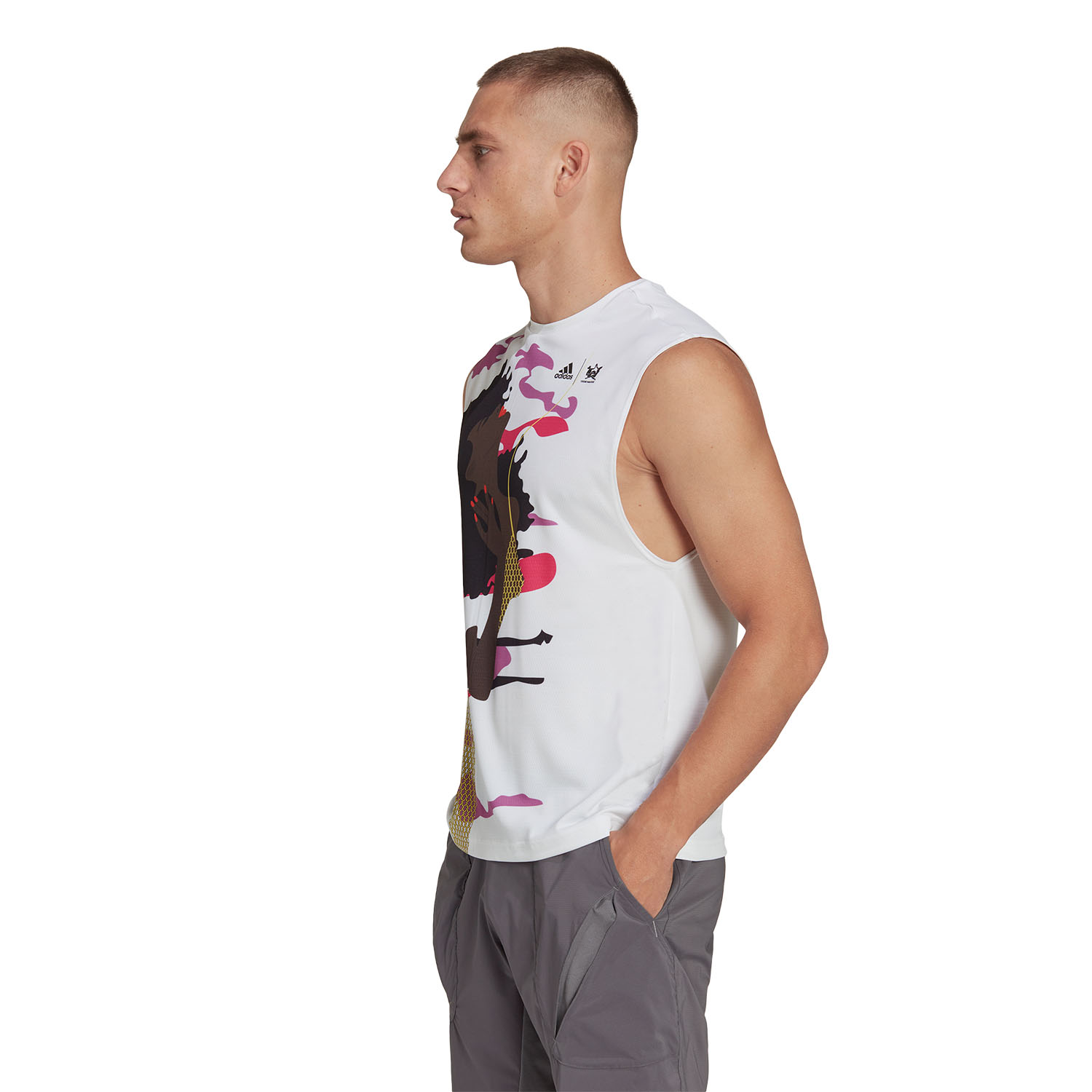 adidas New York Unitefit Top de Tenis Hombre White