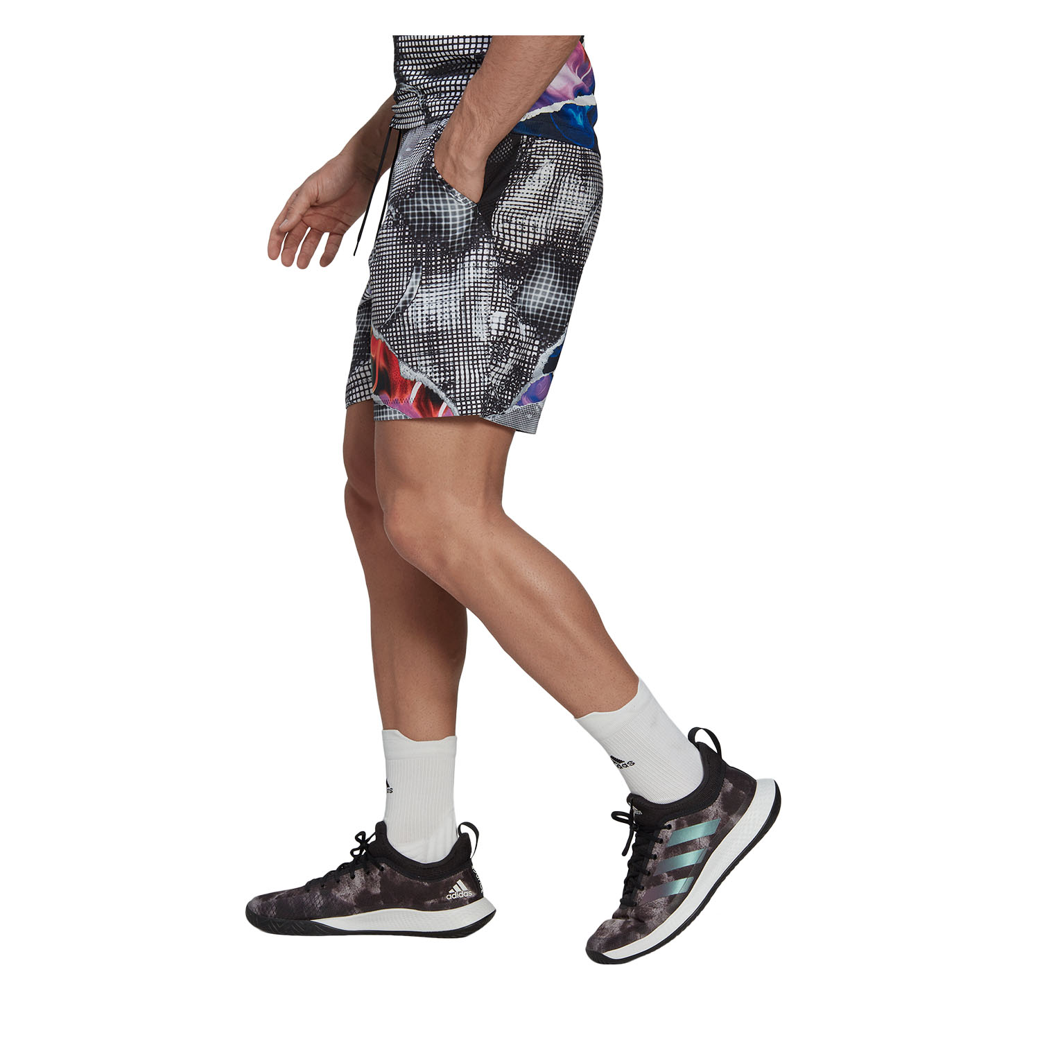 adidas US Open Series 7in Pantaloncini da Tennis Uomo White