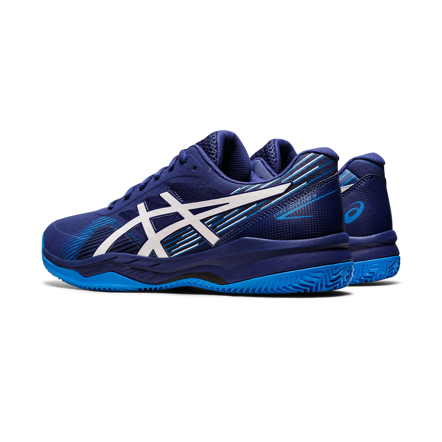 GEL-GAME 8 CLAY/OC テニスシューズ　27センチ Asics Gel Game 8 Clay/OC Men's Tennis Shoes - Dive Blue/White