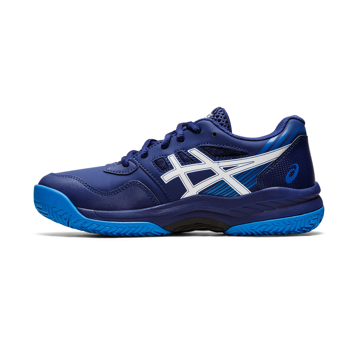 Asics Gel Game 8 GS Clay/OC Junior's Tennis Shoes - Dive Blue