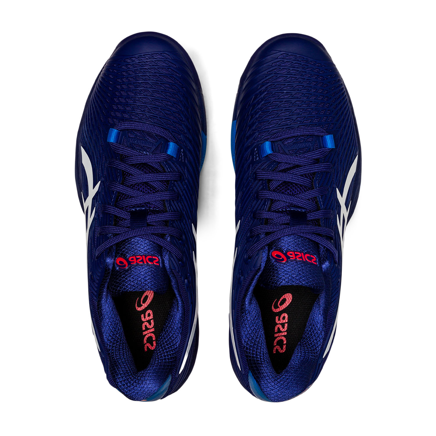 Asics Solution Speed FF 2 Men's Tennis Shoes - Dive Blue/White