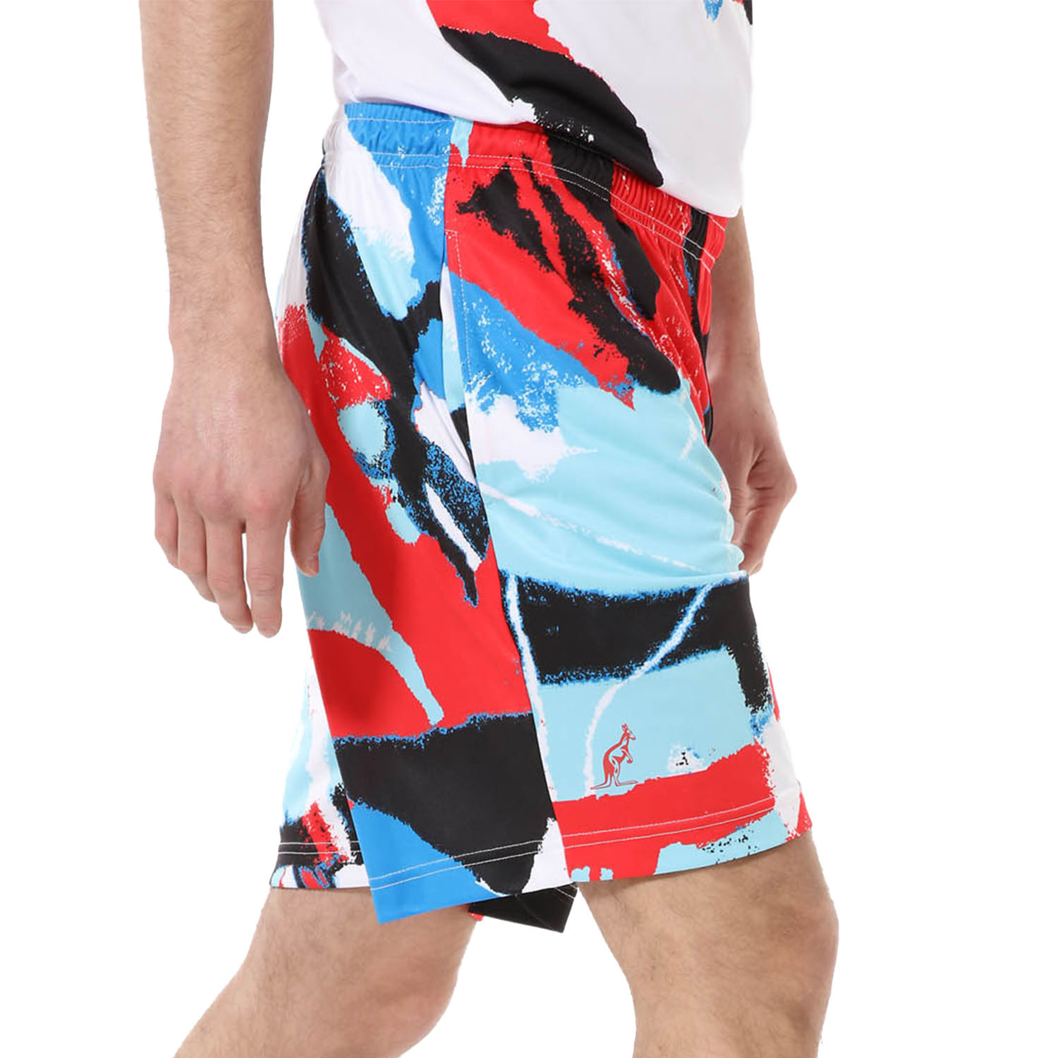 Australian Color Play 7.5in Men s Tennis Shorts Rosso Vivo