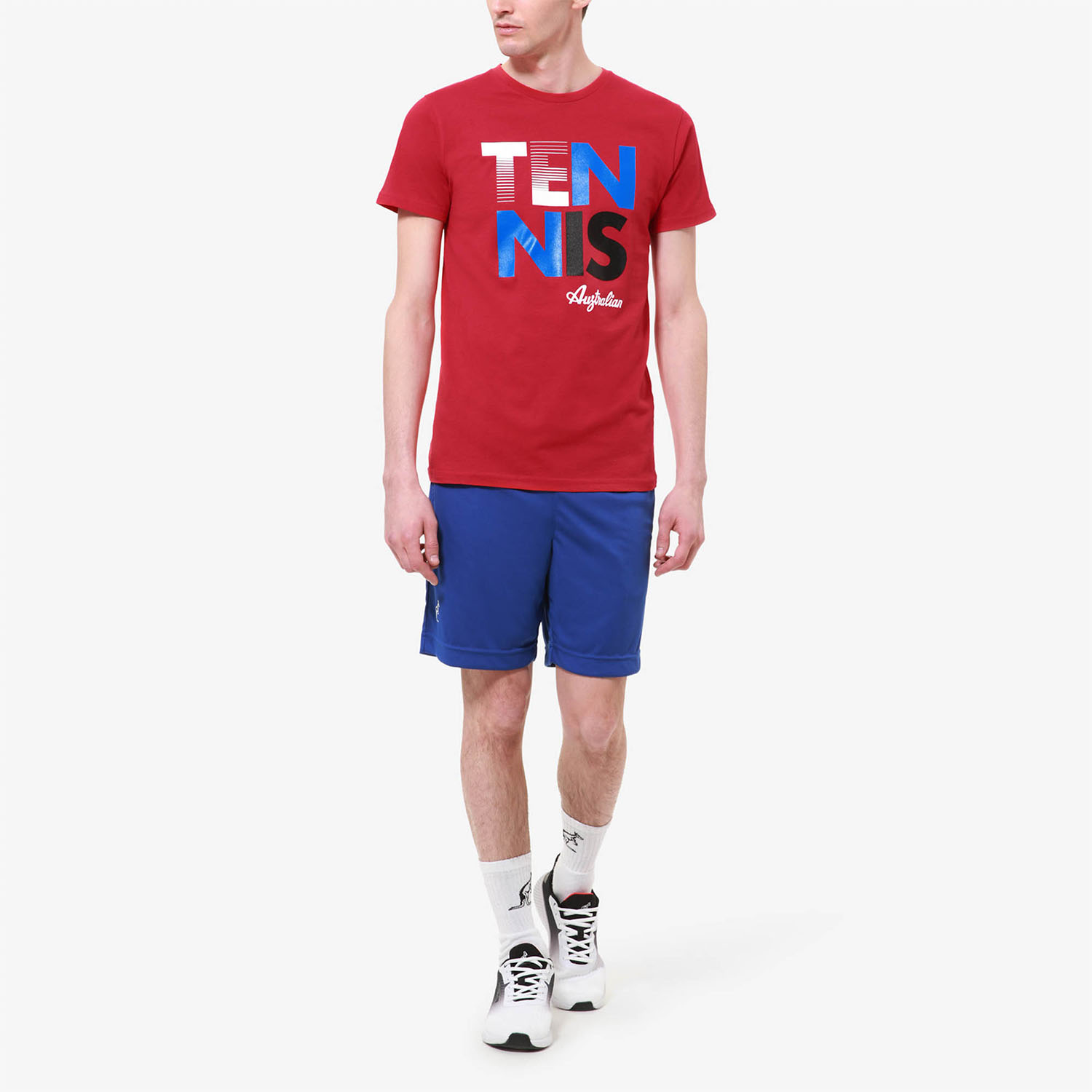 Australian Logo T-Shirt - Rosso Vivo