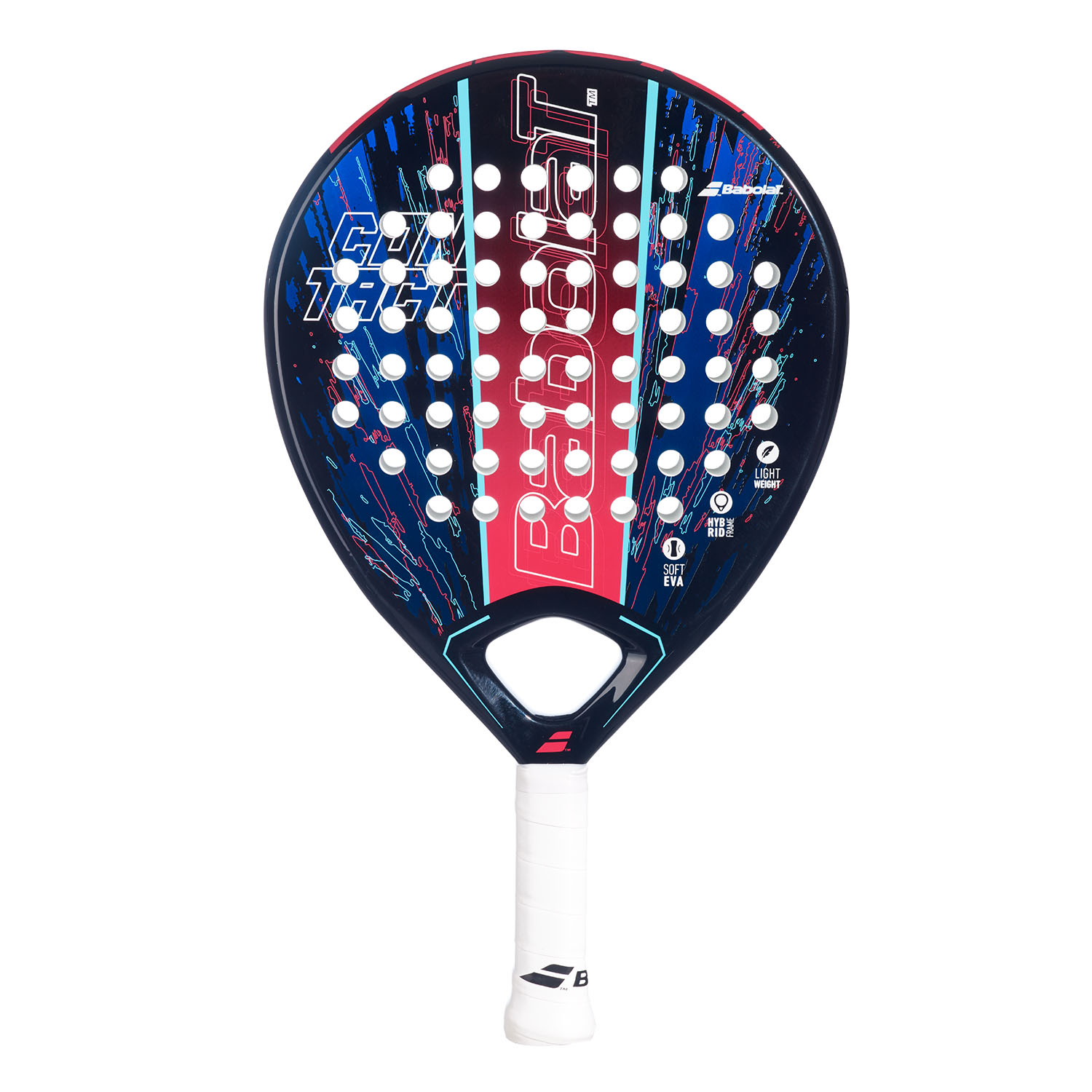 Babolat Contact Padel - Black/Blue/Red