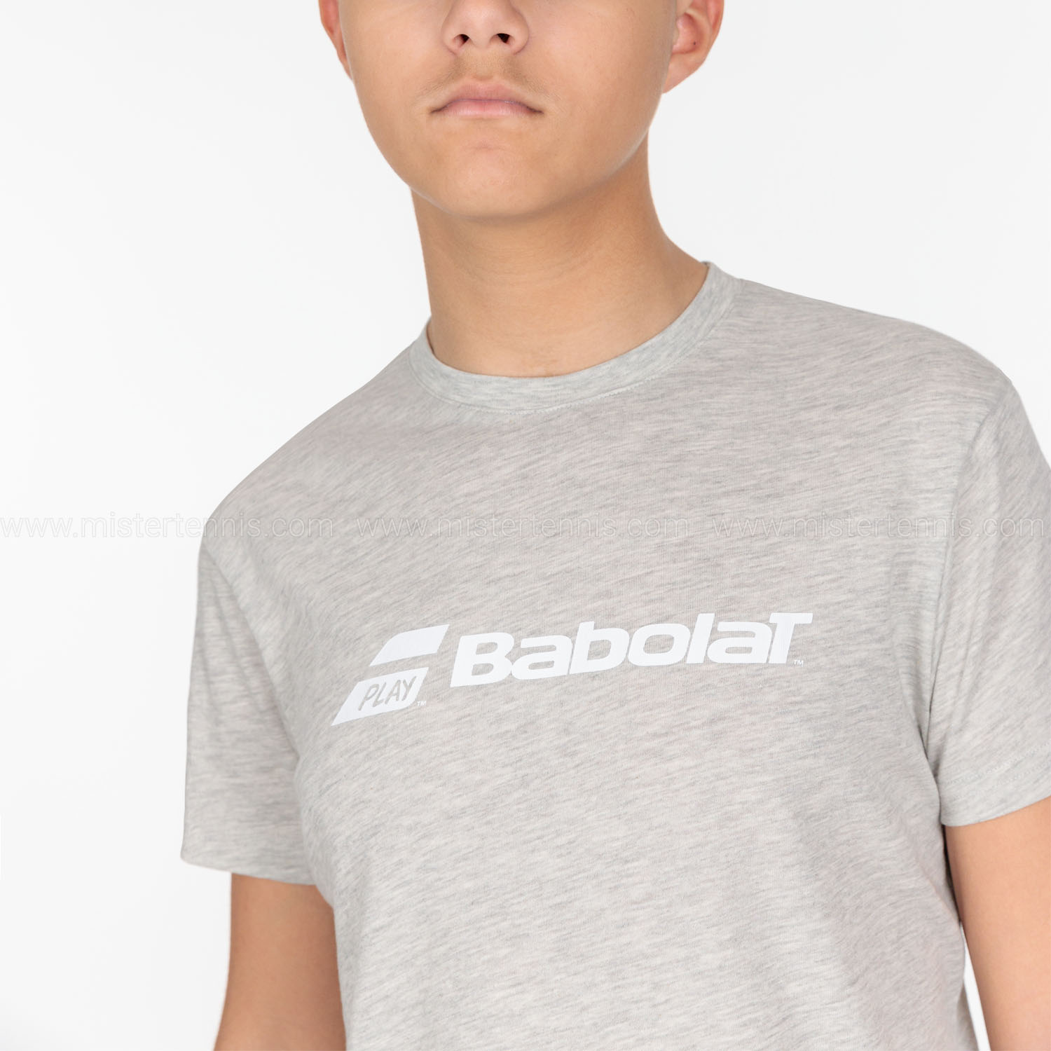 Babolat Exercise T-Shirt Boy - High Rise Heather