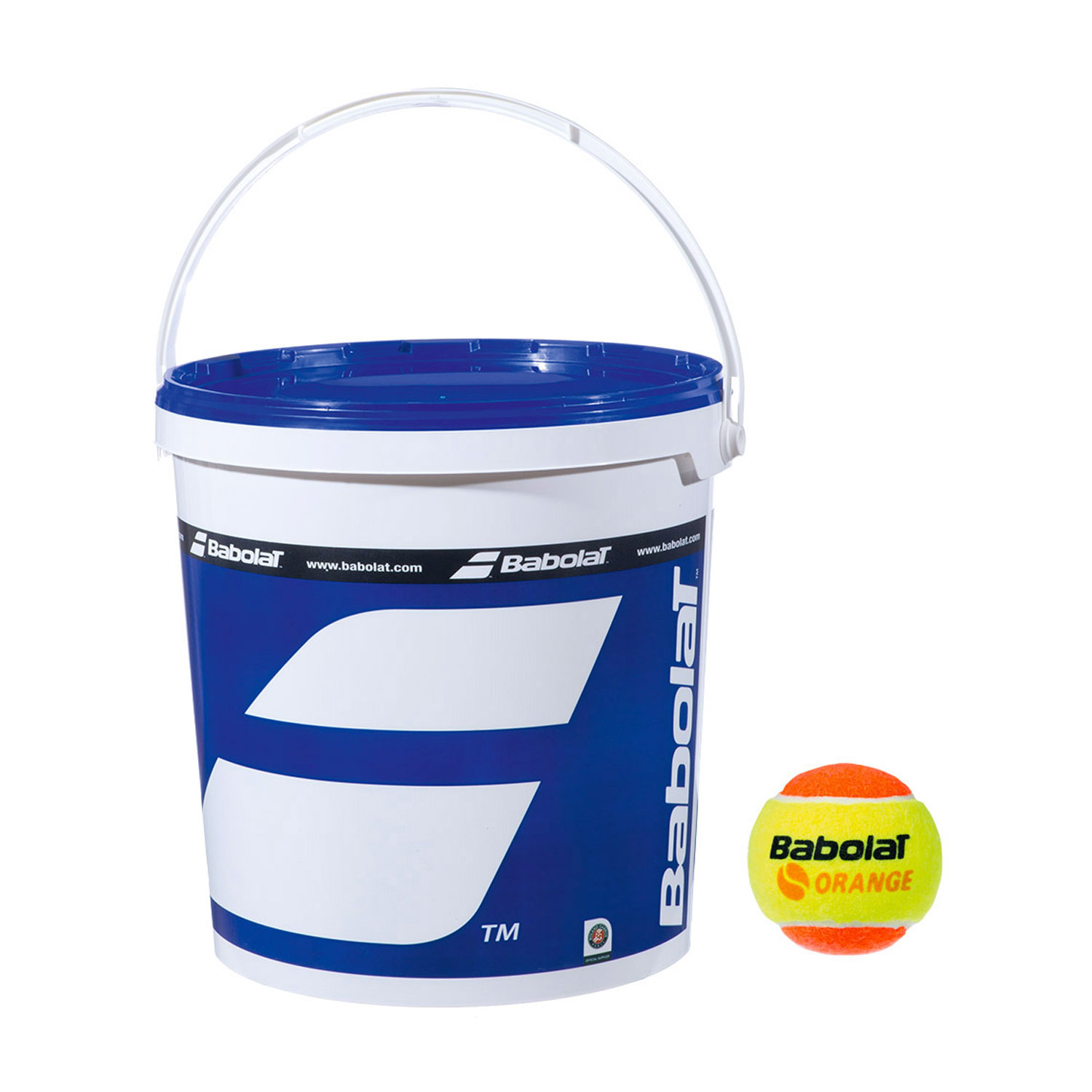 Babolat Orange - 36 Ball Bucket