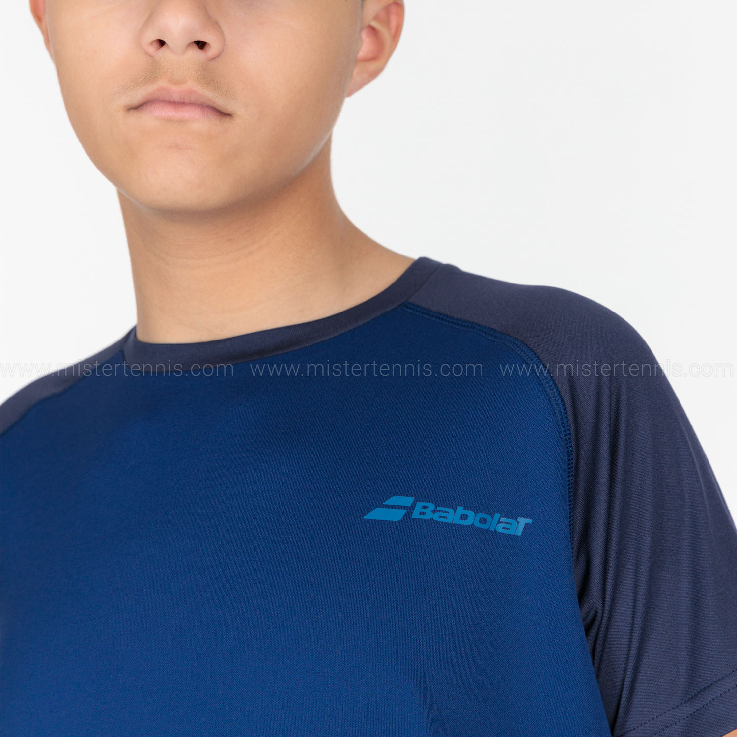 Babolat Play Crew Camiseta Niño - Estate Blue