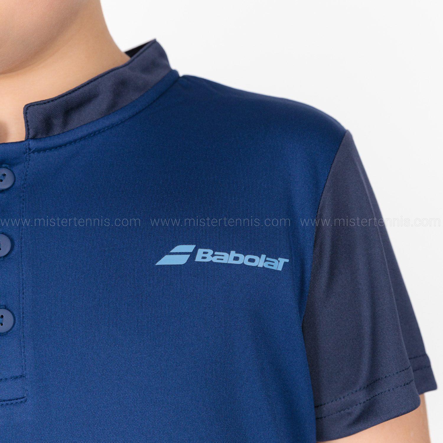 Babolat Play Polo Bambino - Estate Blue