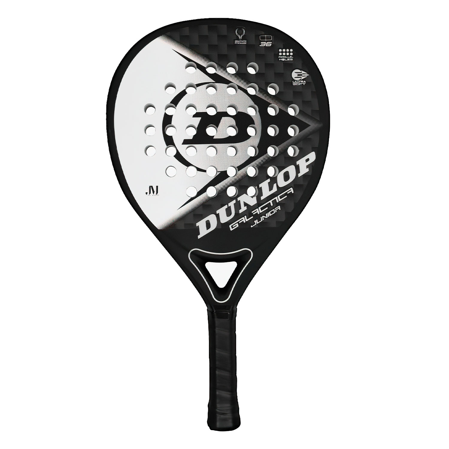 Dunlop Galactica Pro Junior's Padel Racket - Black/White