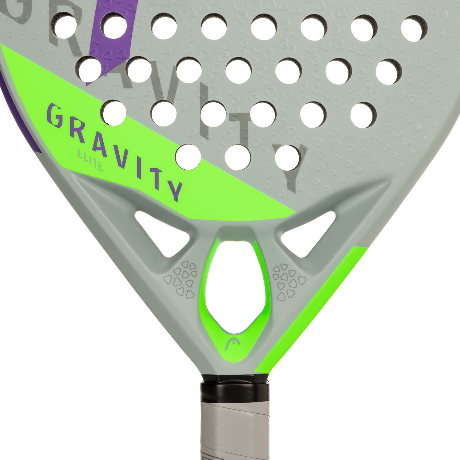 Head Gravity Elite Padel - Silver/Green/Purple