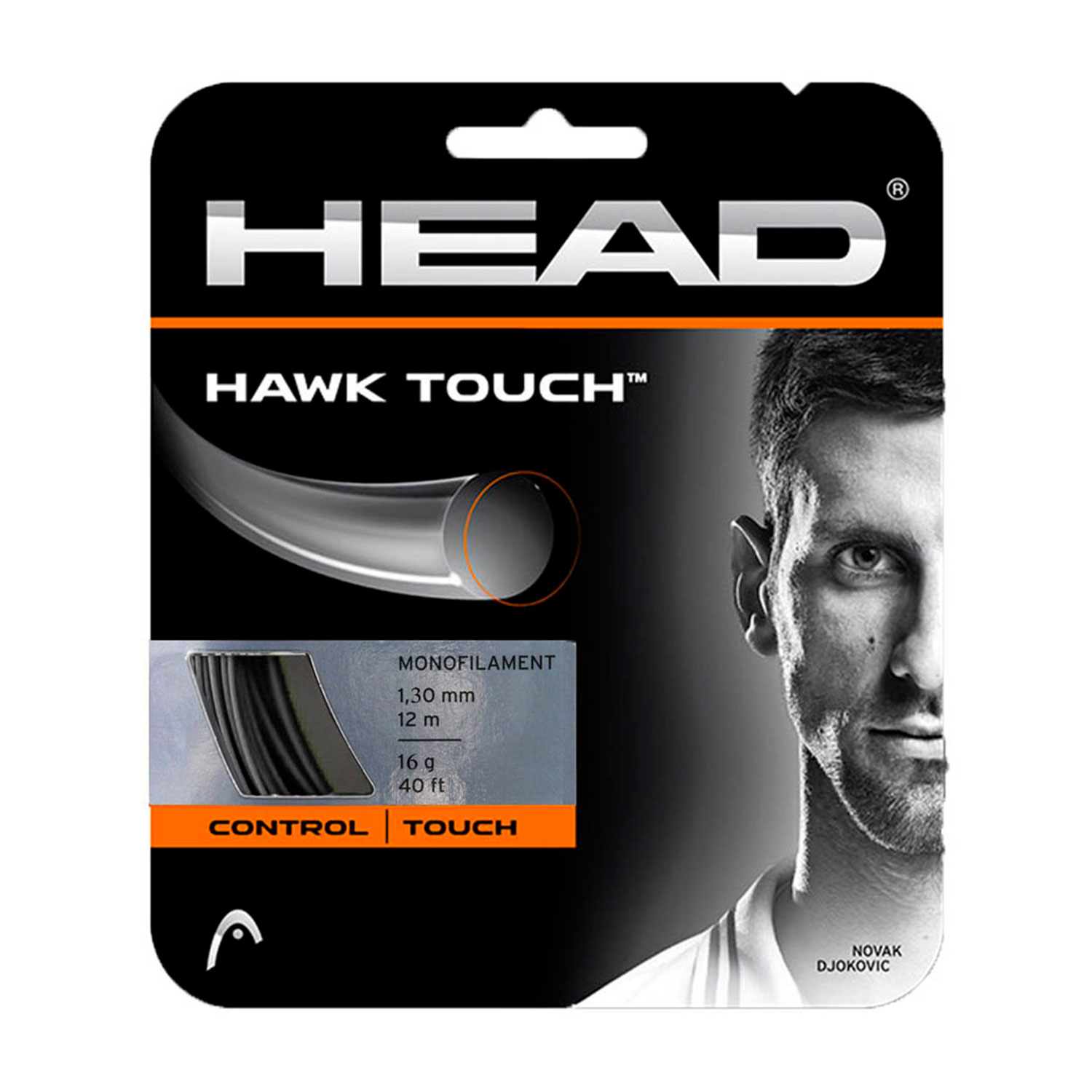Head Hawk Touch 1.30 12 m Set - Anthracite