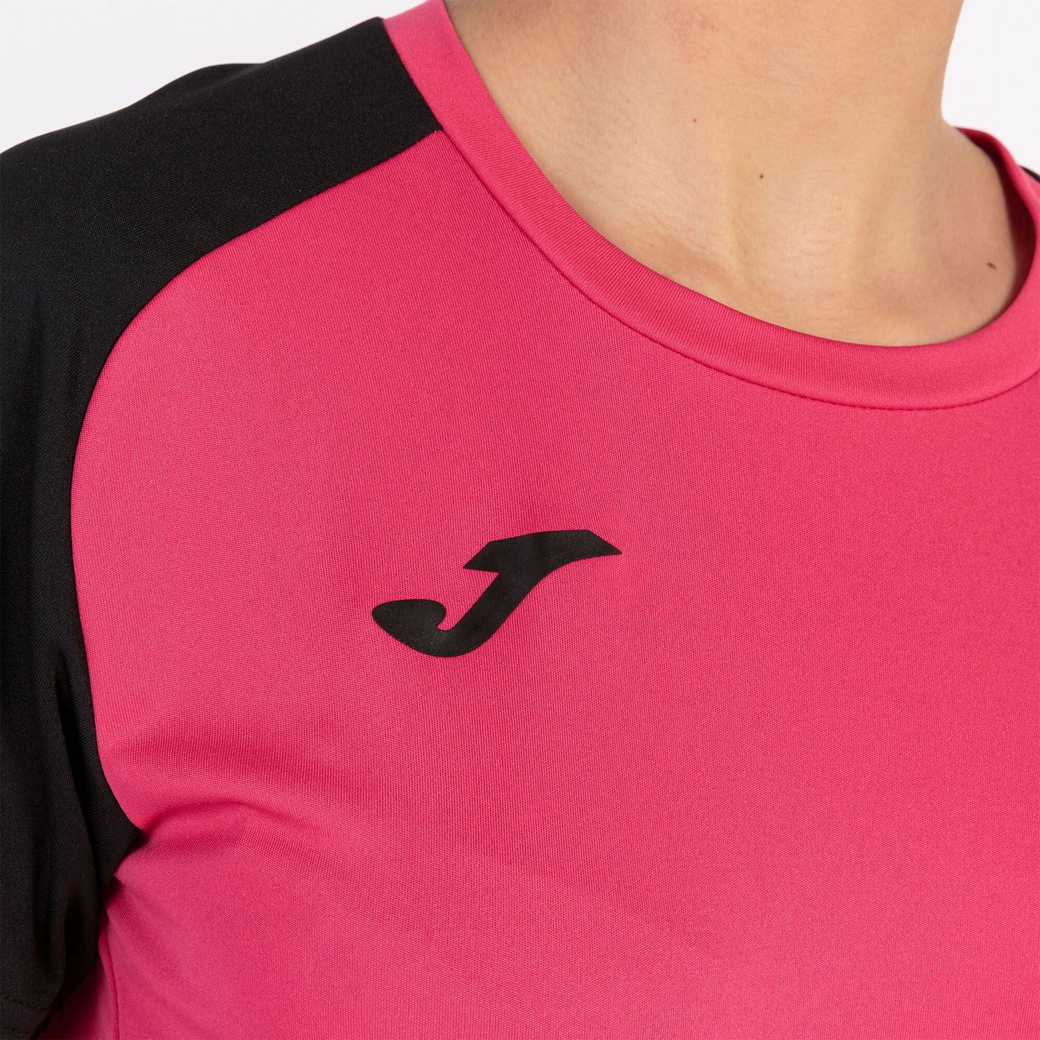 Joma Academy IV Camiseta - Fuchsia/Black