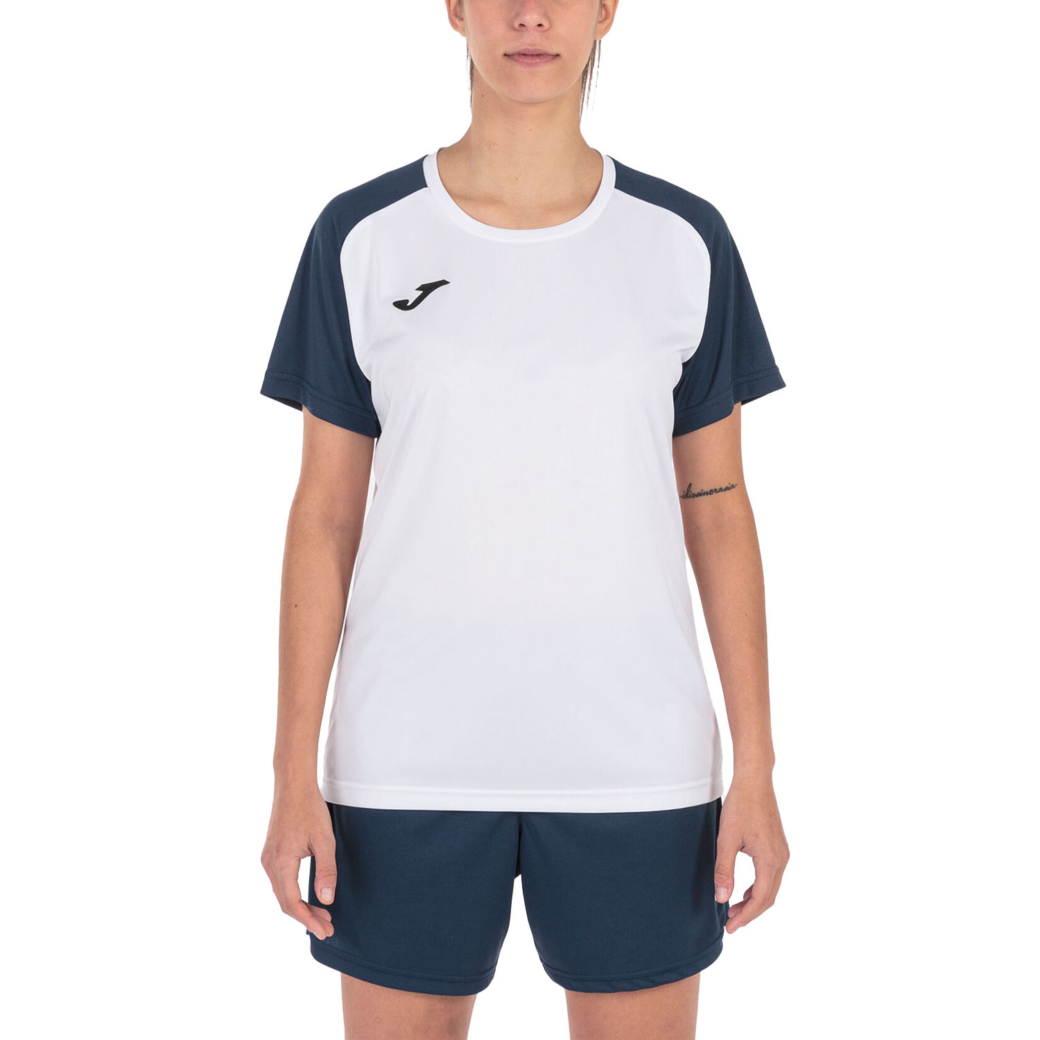 Joma Academy IV Camiseta - White/Navy