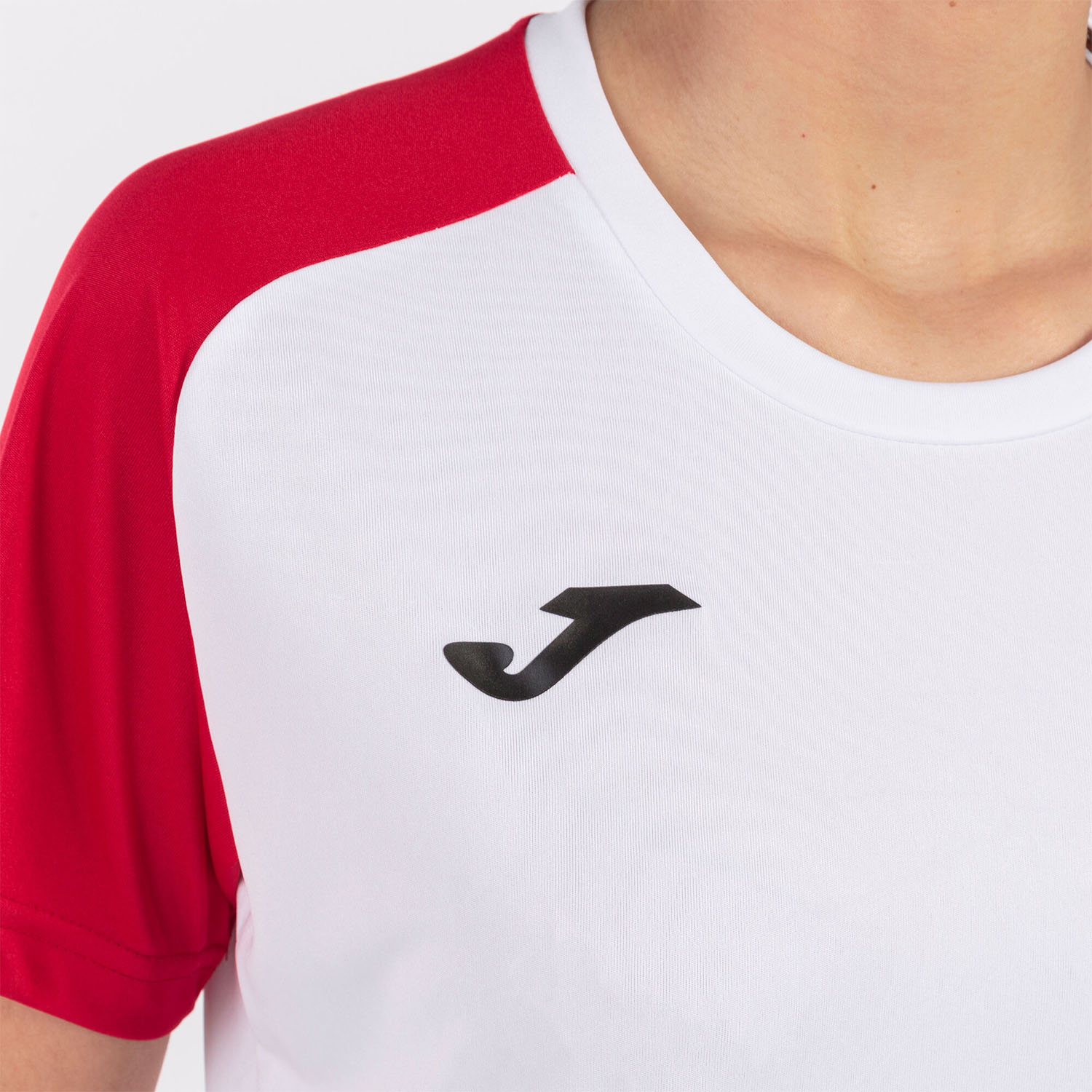 Joma Academy IV Camiseta - White/Red