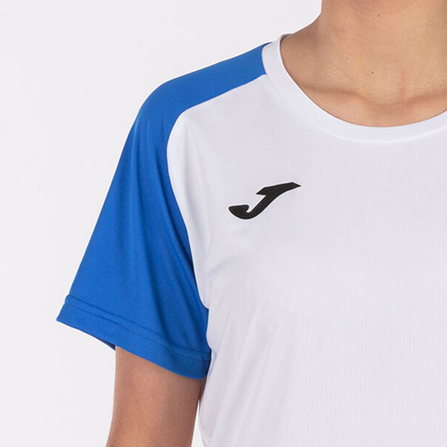 Joma Academy IV T-Shirt - White/Royal