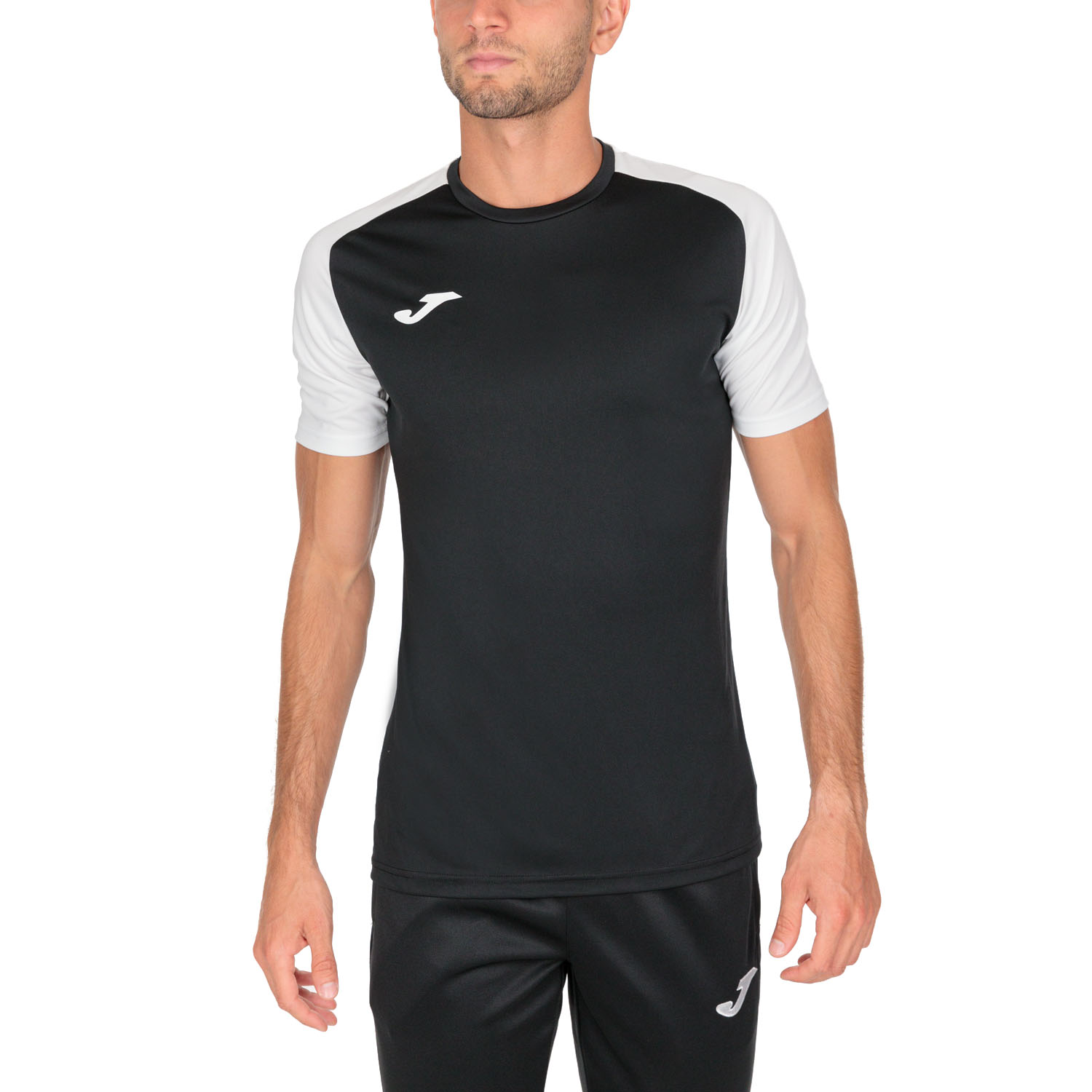 Joma Academy IV Camiseta - Black/White