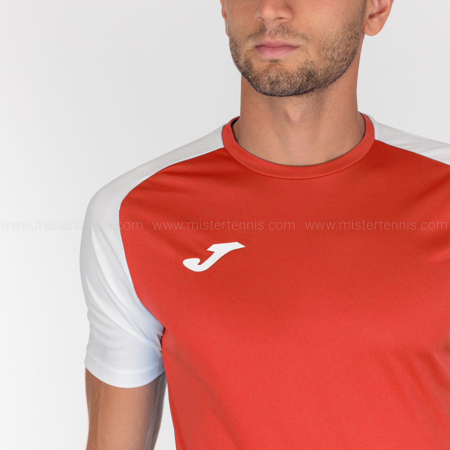 Joma Academy IV T-Shirt - Red/White