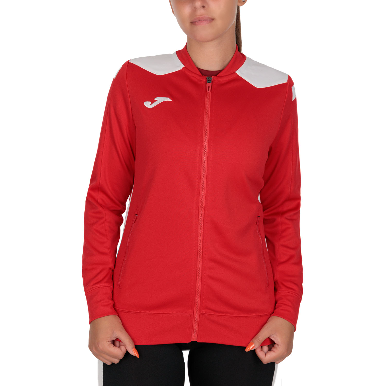 Joma Championship VI Jacket - Red/White