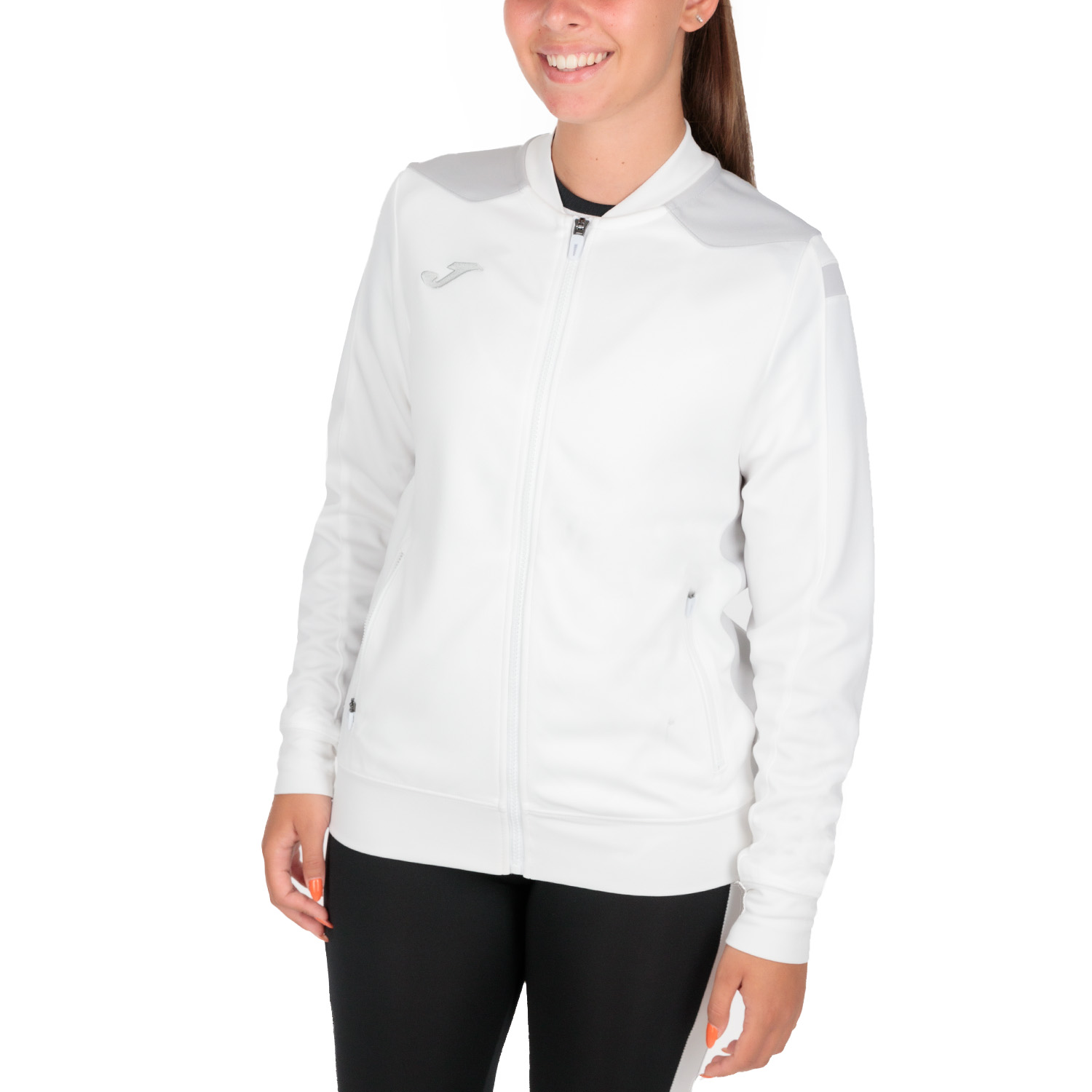 Joma Championship VI Chaqueta - White/Gray