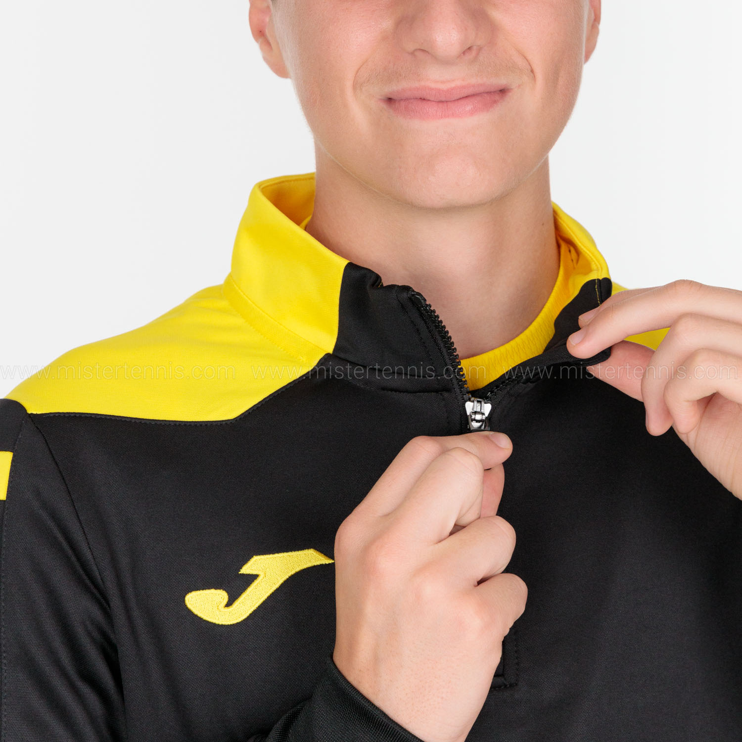 Joma Championship VI Camisa - Black/Yellow