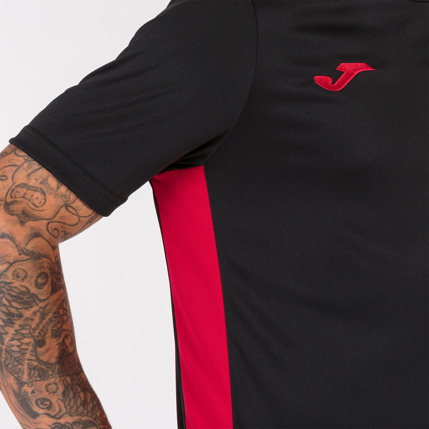 Joma Championship VI T-Shirt - Black/Red