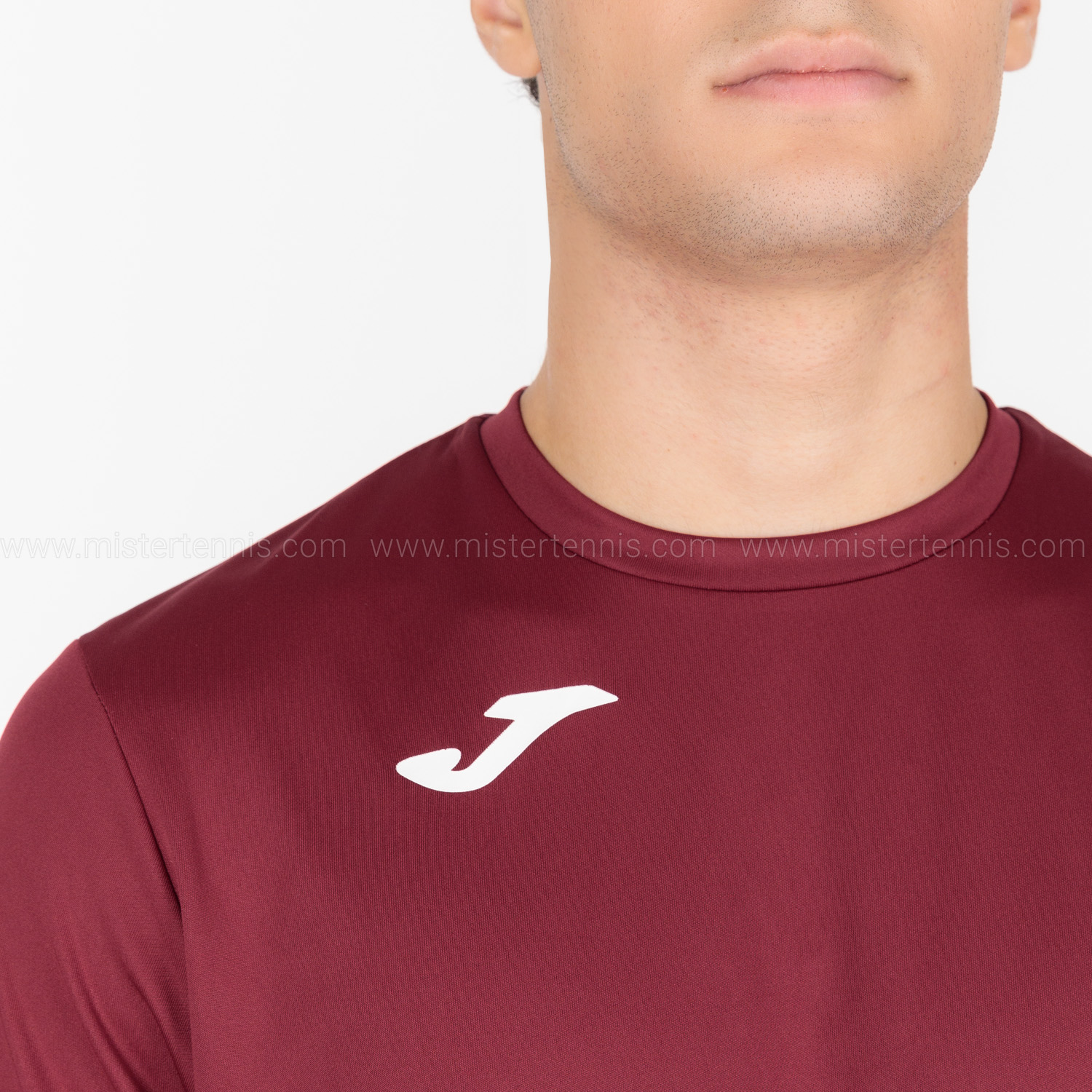 Joma Combi Maglietta - Bordeaux/White