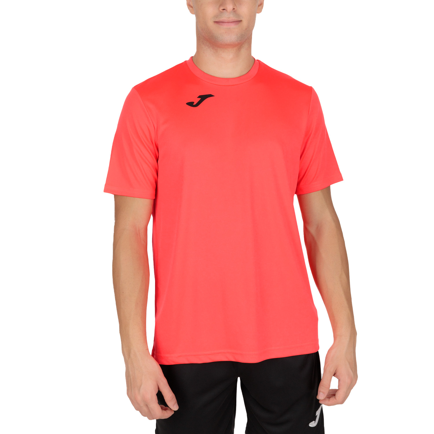 Joma Combi Maglietta - Fluo Coral/Black