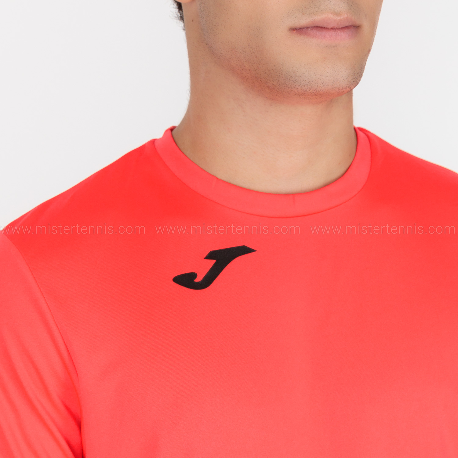 Joma Combi T-Shirt - Fluo Coral/Black