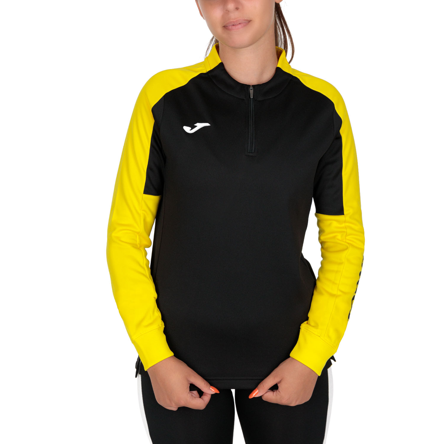 Joma Eco Championship Shirt - Black/Yellow