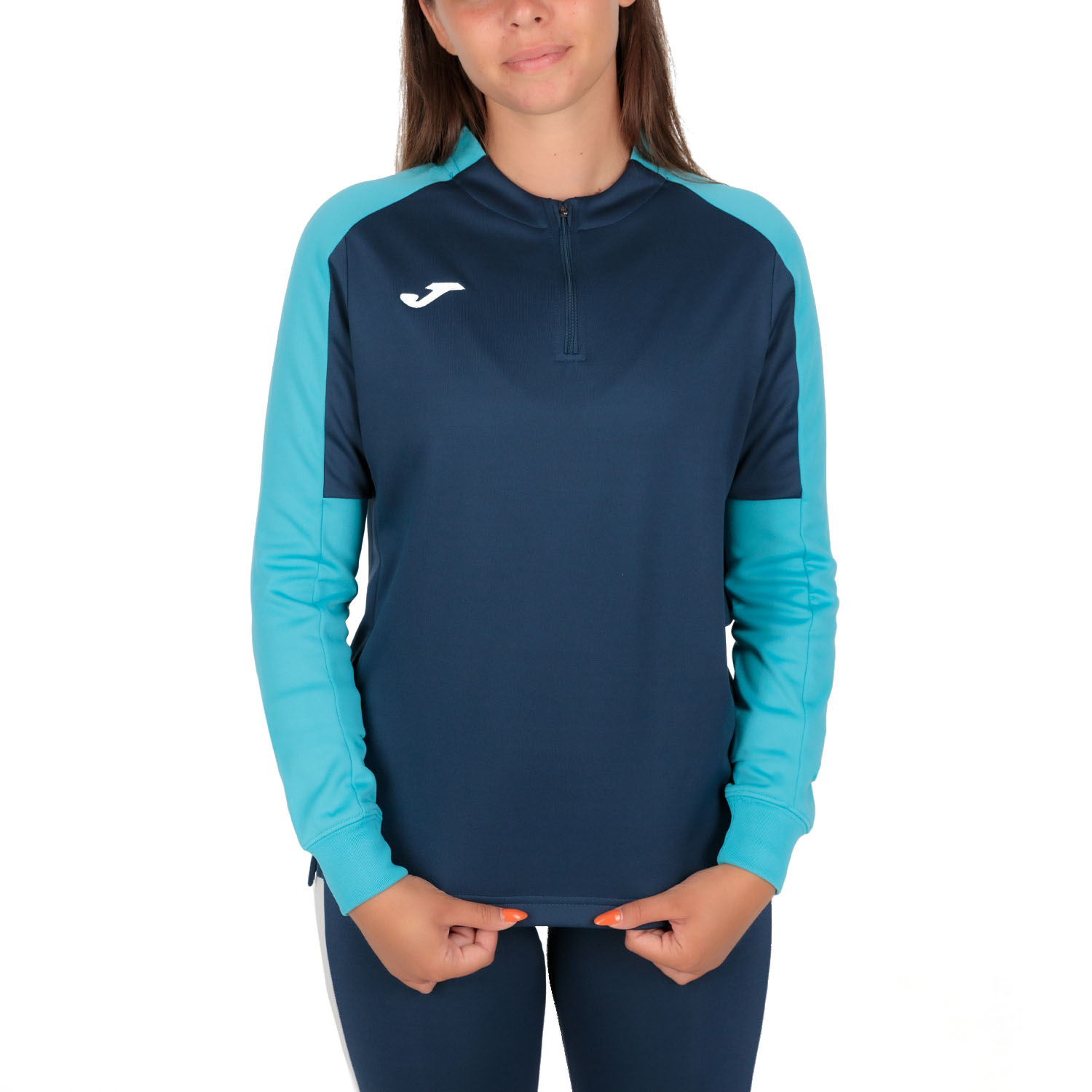 Joma Eco Championship Camisa - Navy/Fluor Turquoise