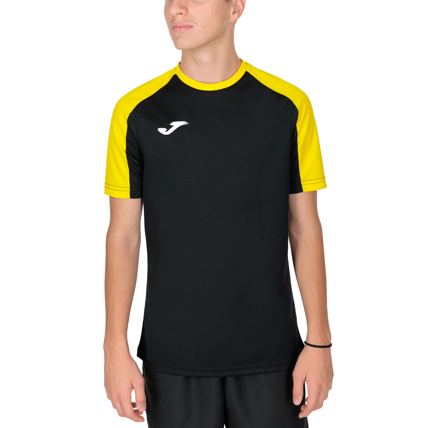 Joma Eco Championship Maglietta - Black/Yellow