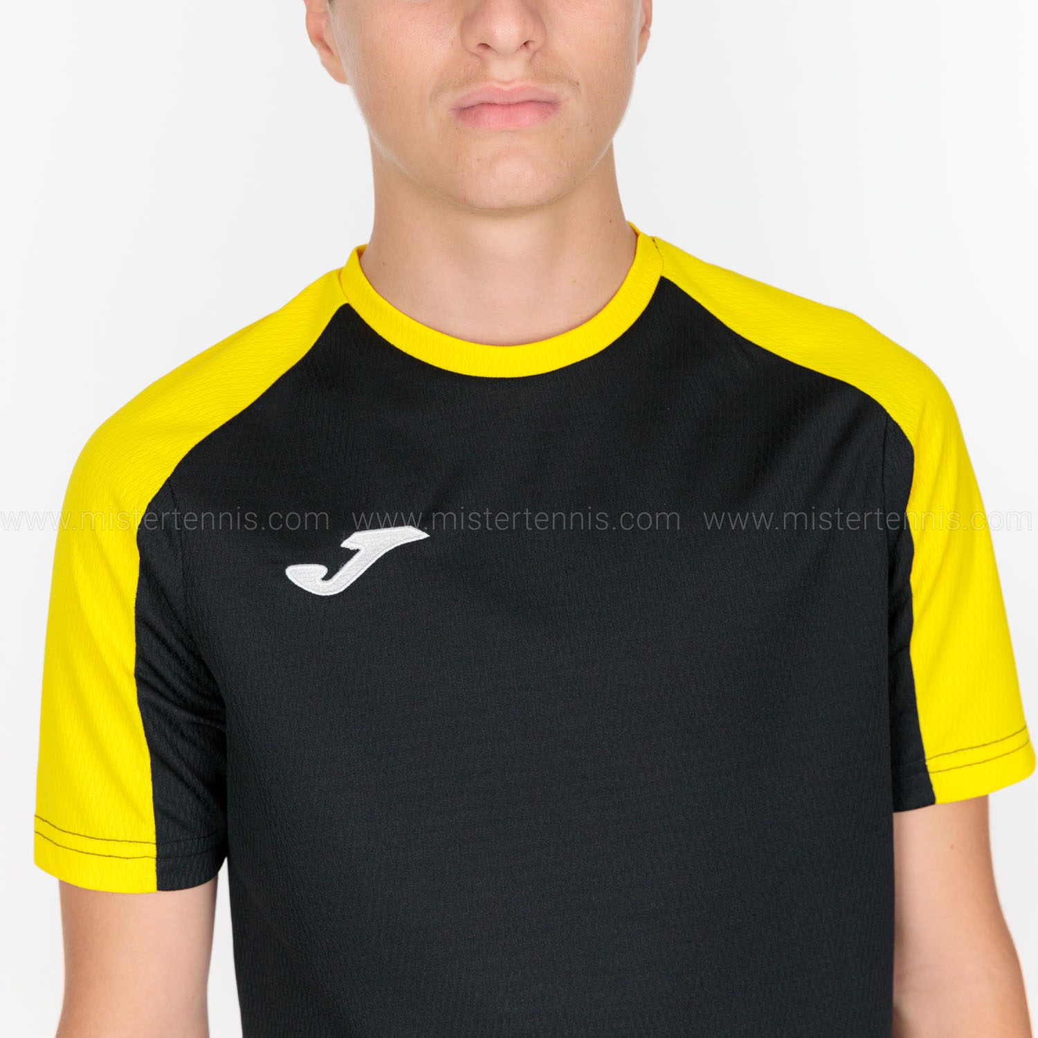 Joma Eco Championship Camiseta - Black/Yellow