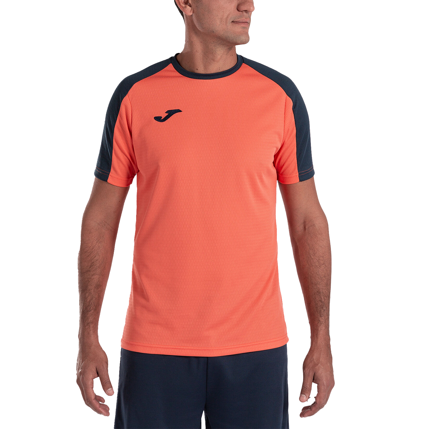 Joma Eco Championship Maglietta - Fluor Orange/Navy