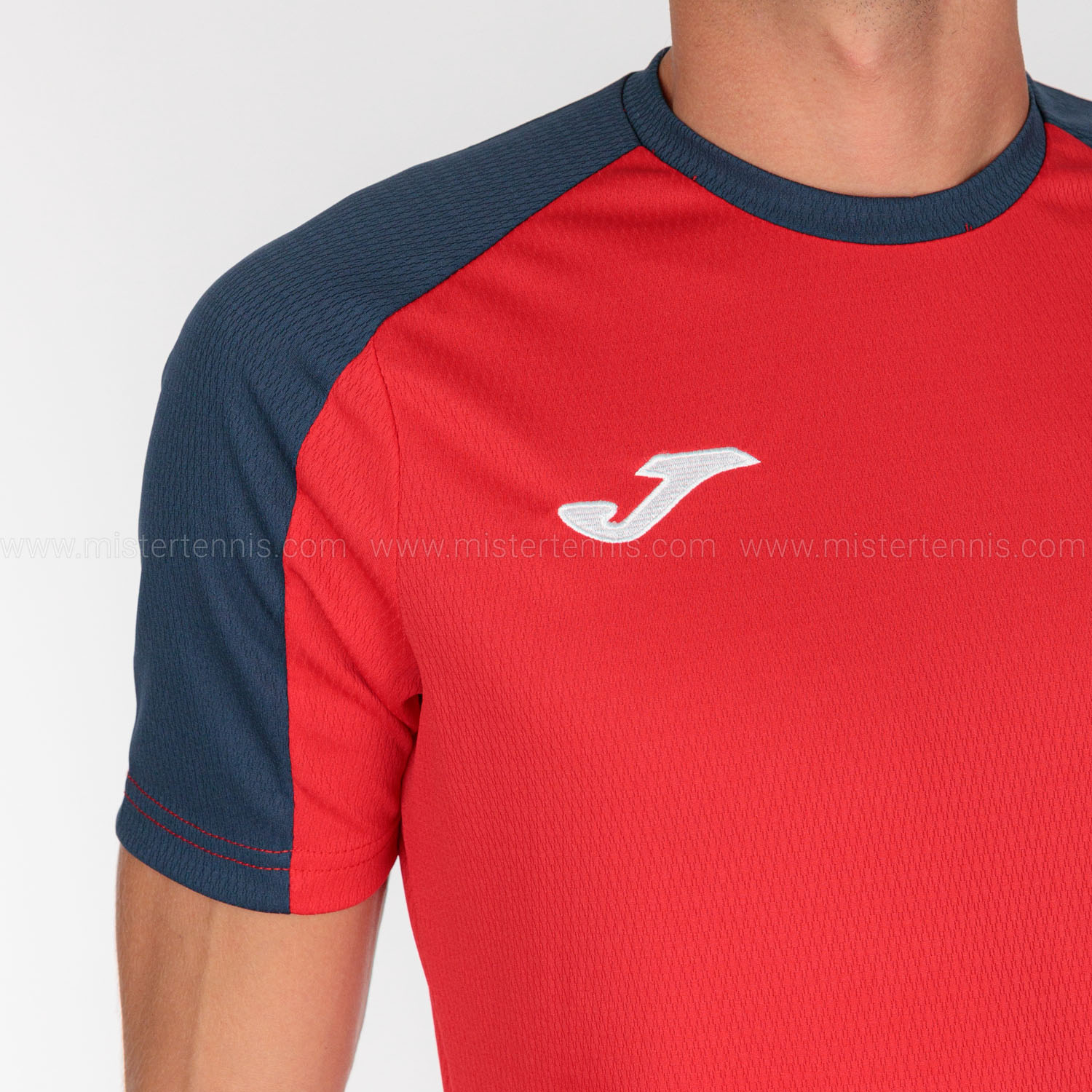 Joma Eco Championship T-Shirt - Red/Navy