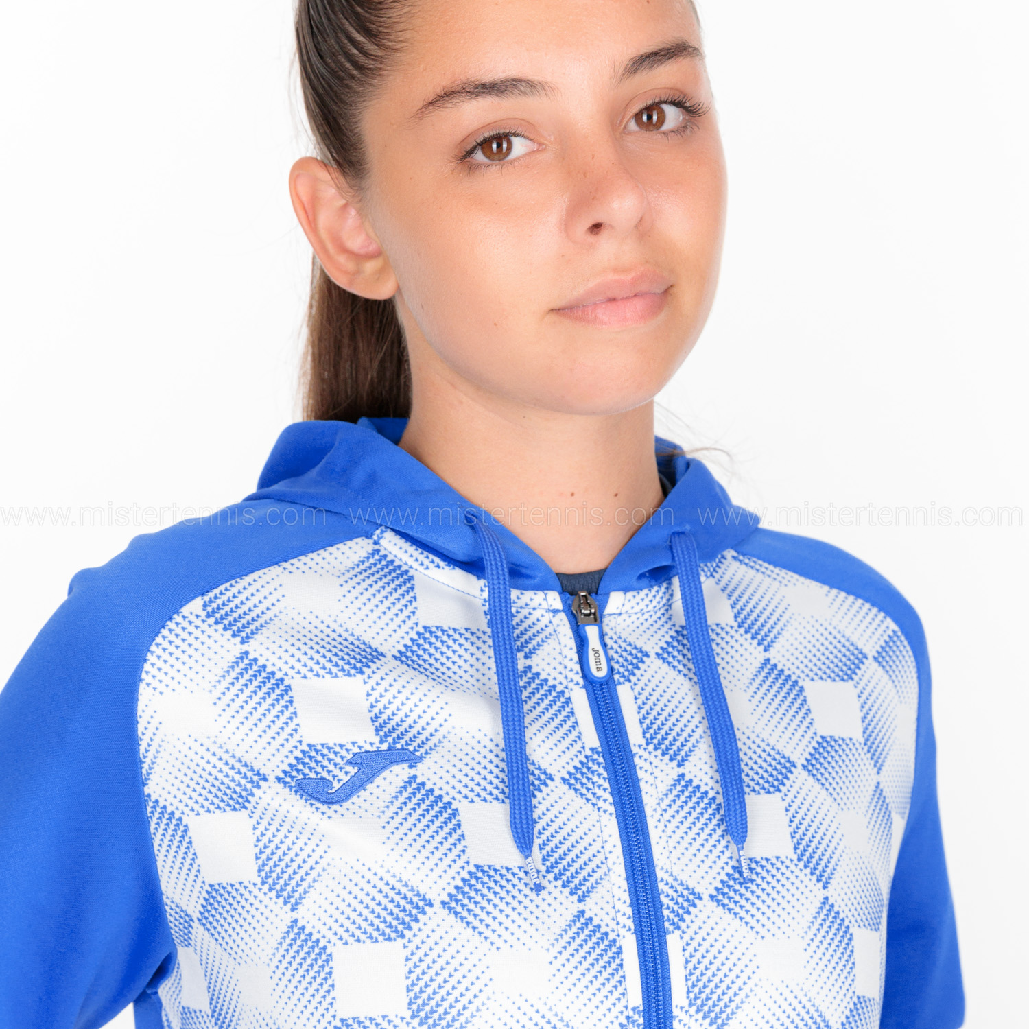 Joma Supernova III Jacket - Royal/White