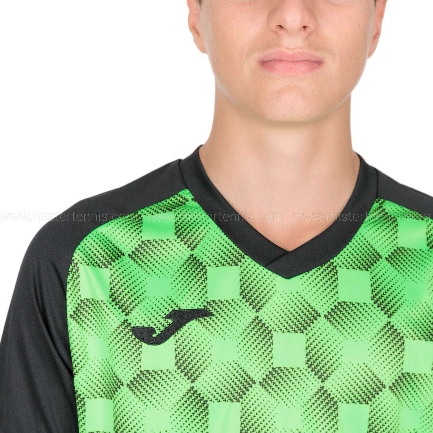 Joma Supernova III Camiseta - Black/Fluor Green