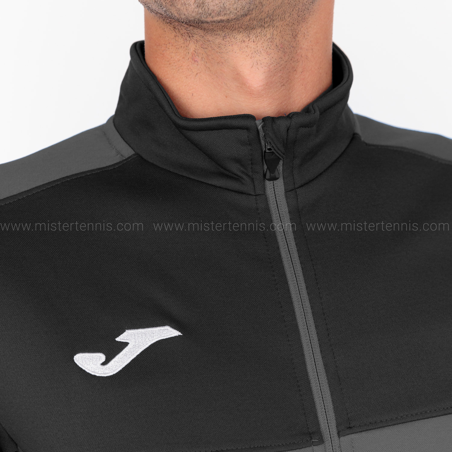 Joma Winner Jacket - Dark Grey/Black