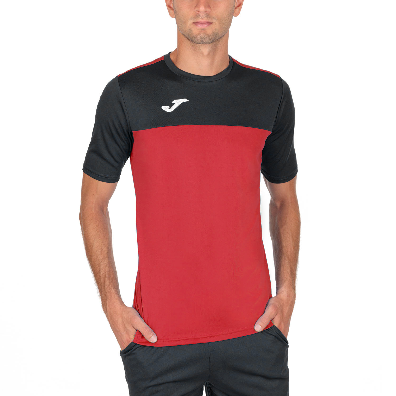 Joma Winner Maglietta - Red/Black