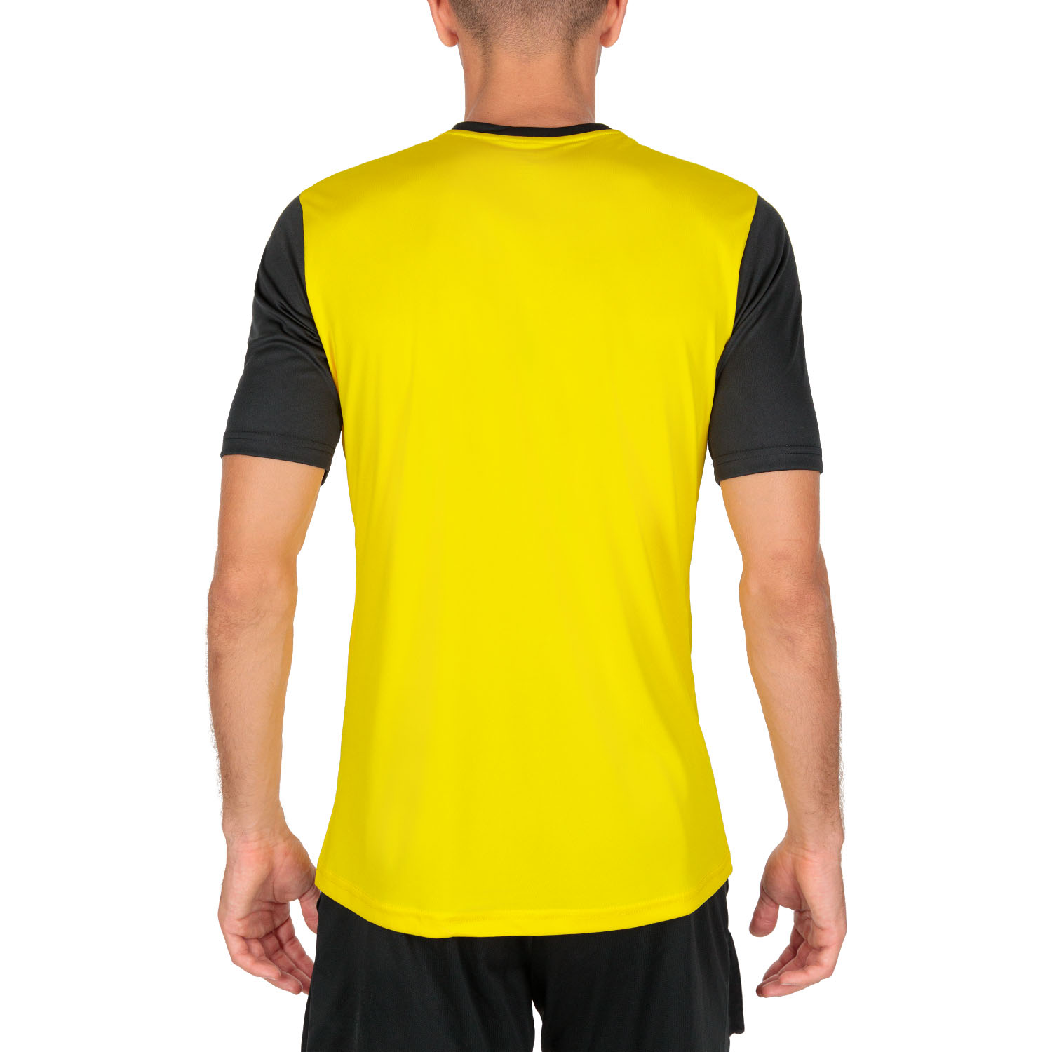 Joma Winner Men's Tennis T-Shirt - Yellow/Black