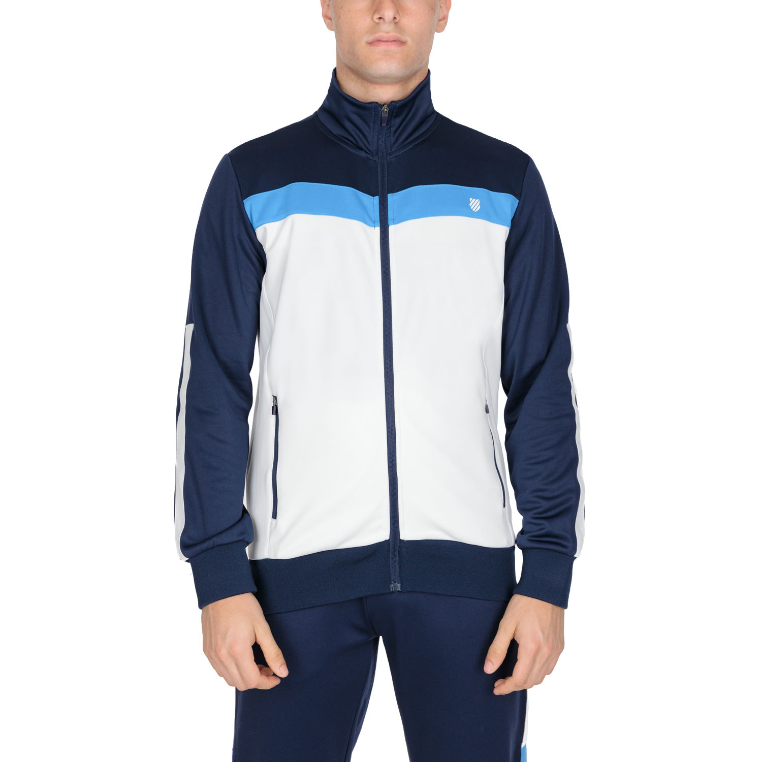 K-Swiss Core Team Chaqueta - Navy/White/Blue