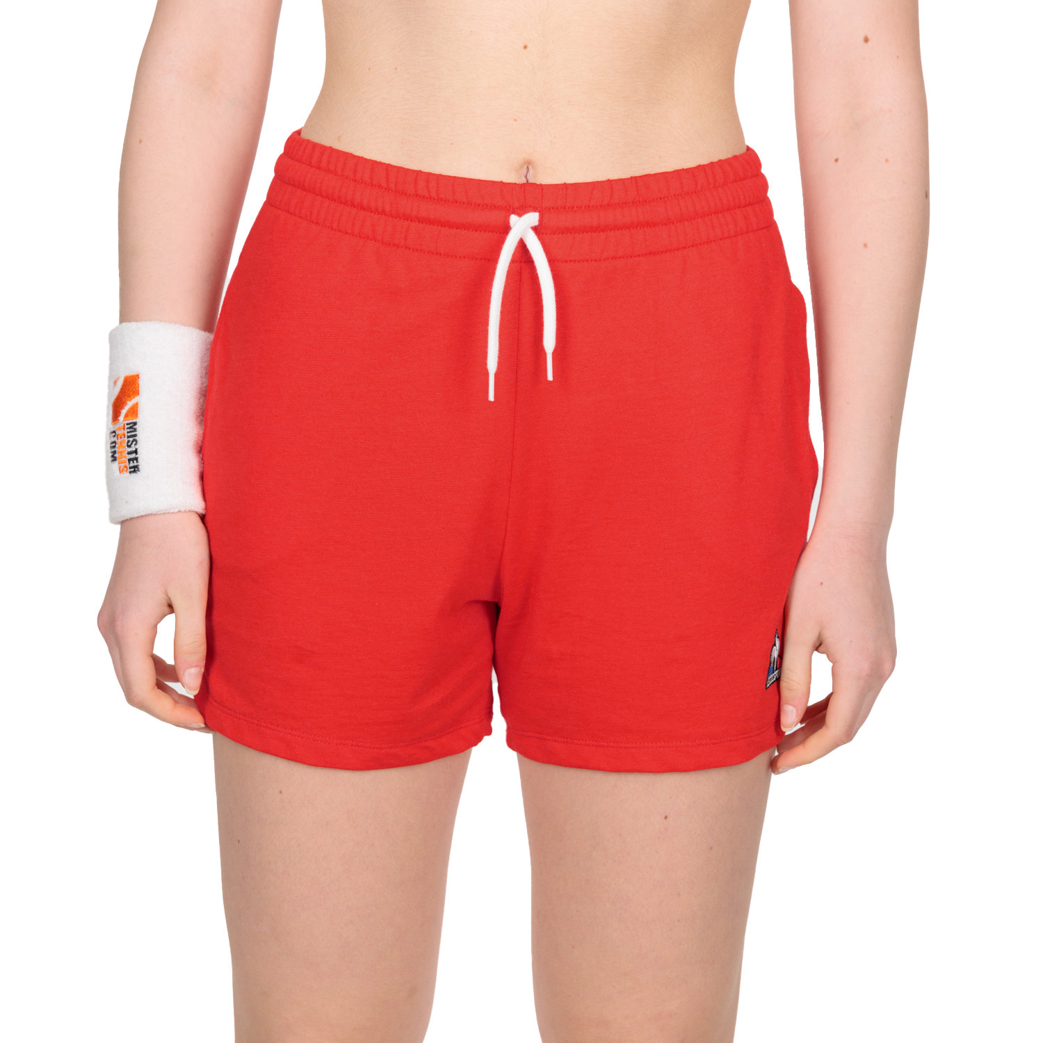 Le Coq Sportif Corner Essentiels 4in Shorts - Tech Red