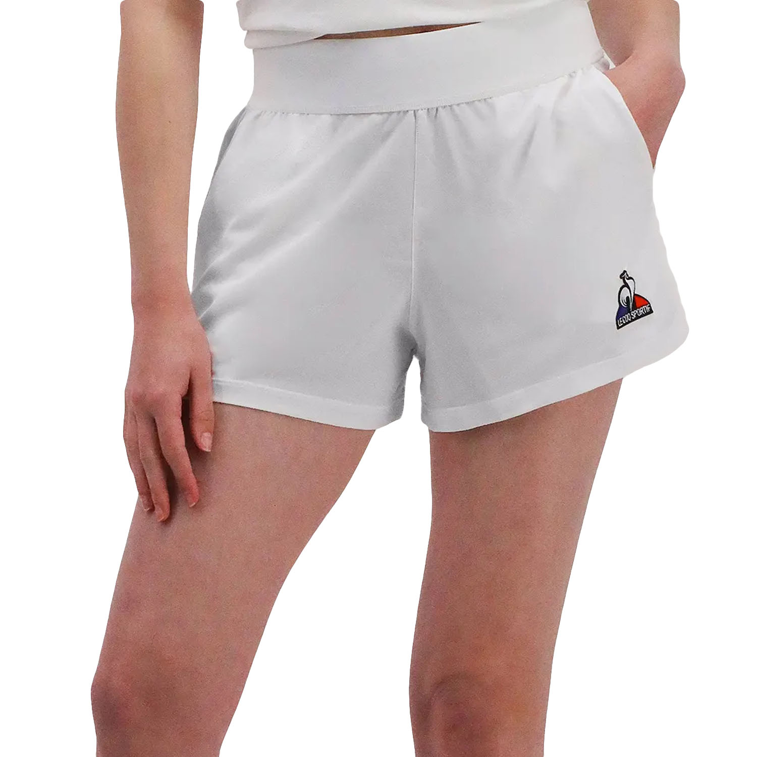 Le Coq Sportif Pro 3in Shorts - New Optical White