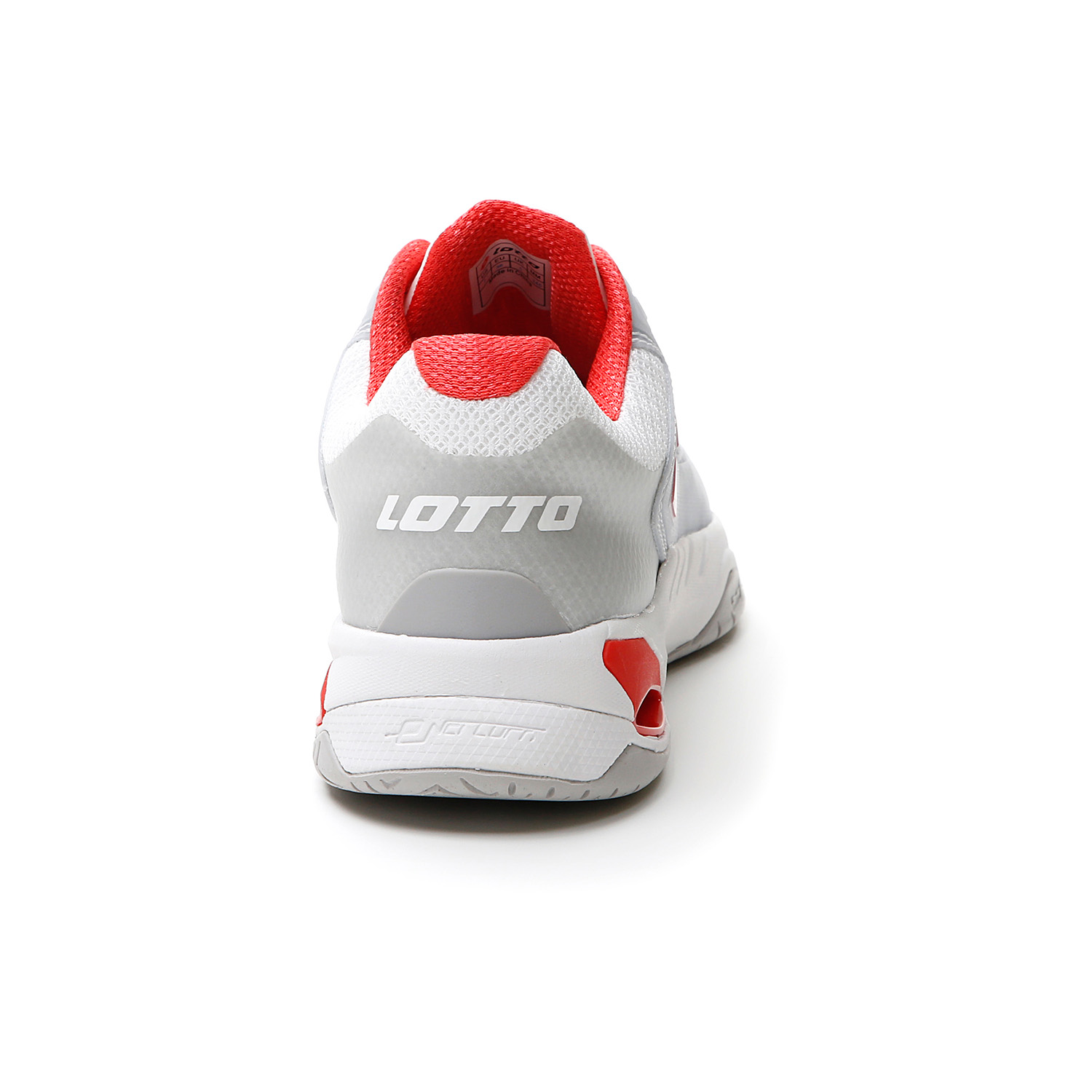 Lotto Mirage 100 Speed - All White/Red Poppy