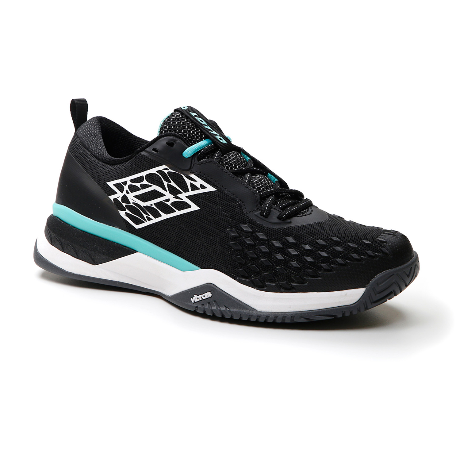 Lotto Raptor Hyperpulse 100 SPD Men's Tennis Shoes - All White