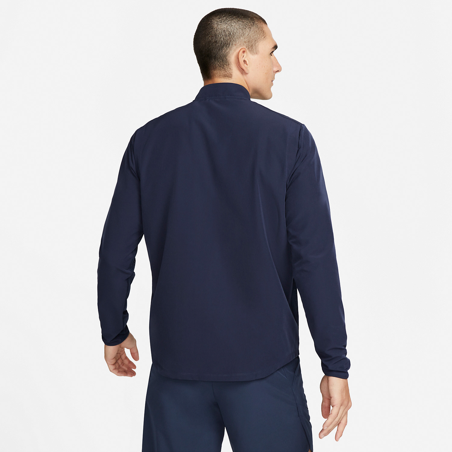 Nike Court Advantage Men's Tennis Jacket - Obsidian/White