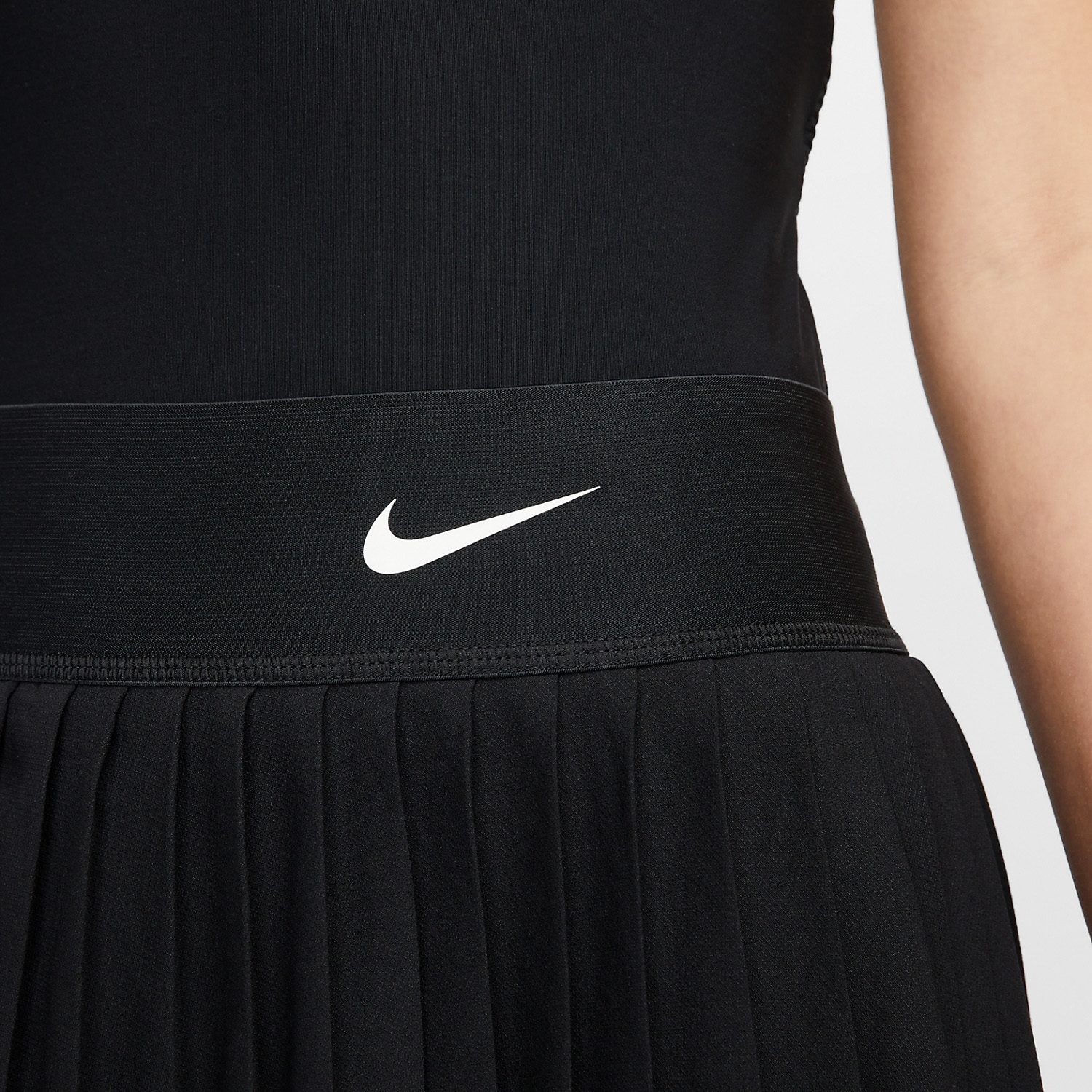 Nike Court Dri-FIT Advantage Skirt - Black/White