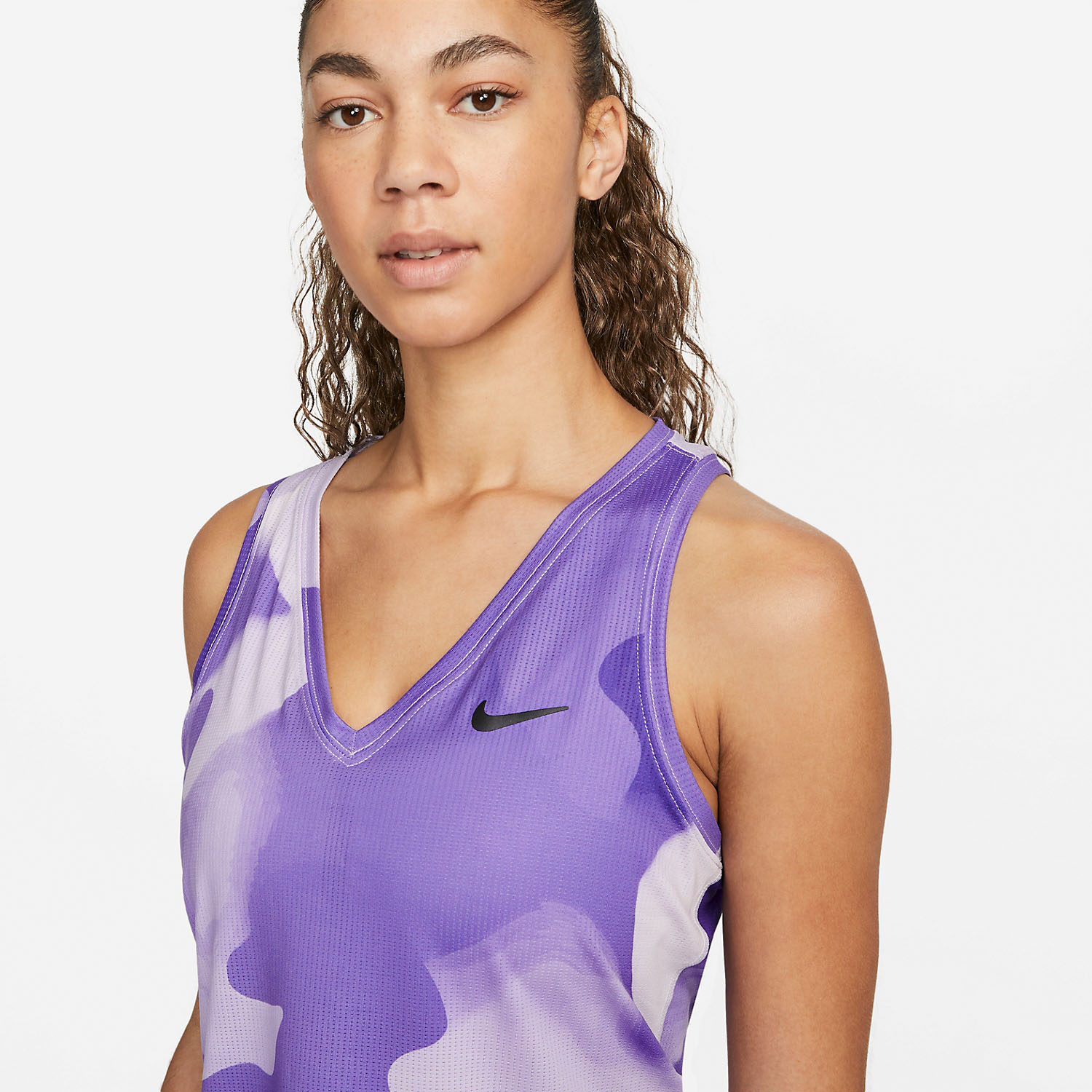 nike court printed tank